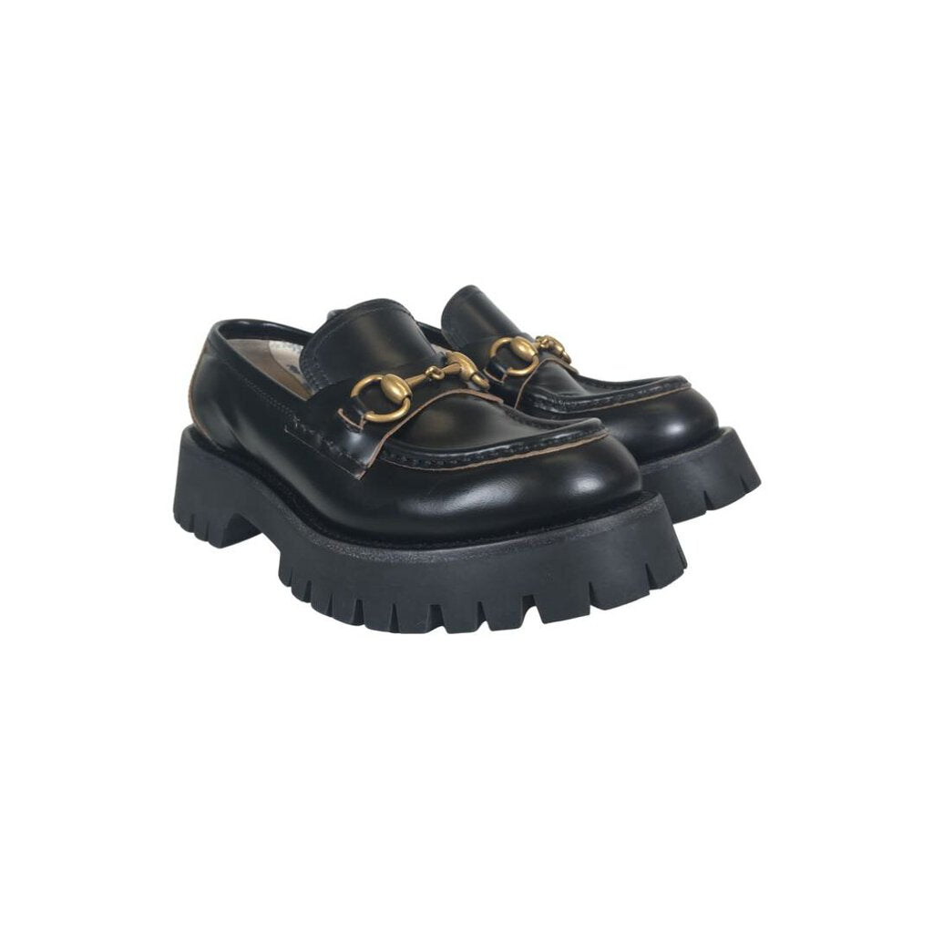 Gucci Horsebit Platform Loafers 35.5