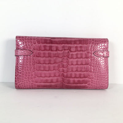 Hermes Kelly Wallet Alligator