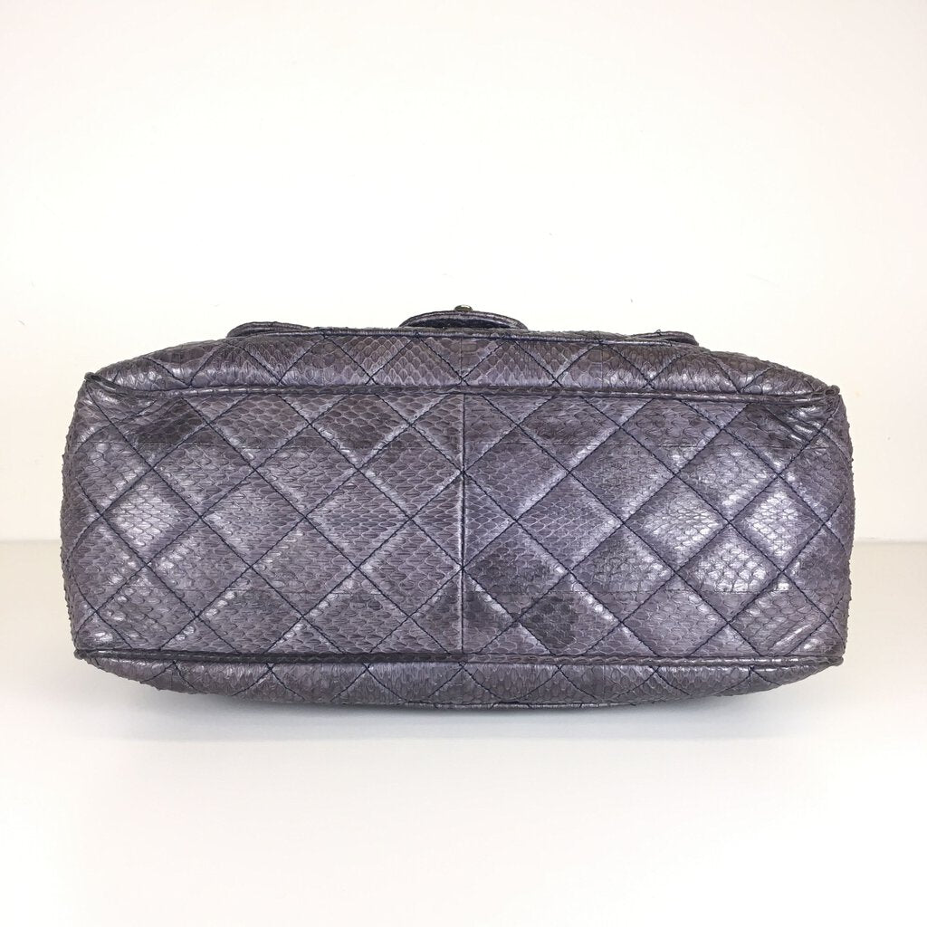 Chanel Bowling Python Bag