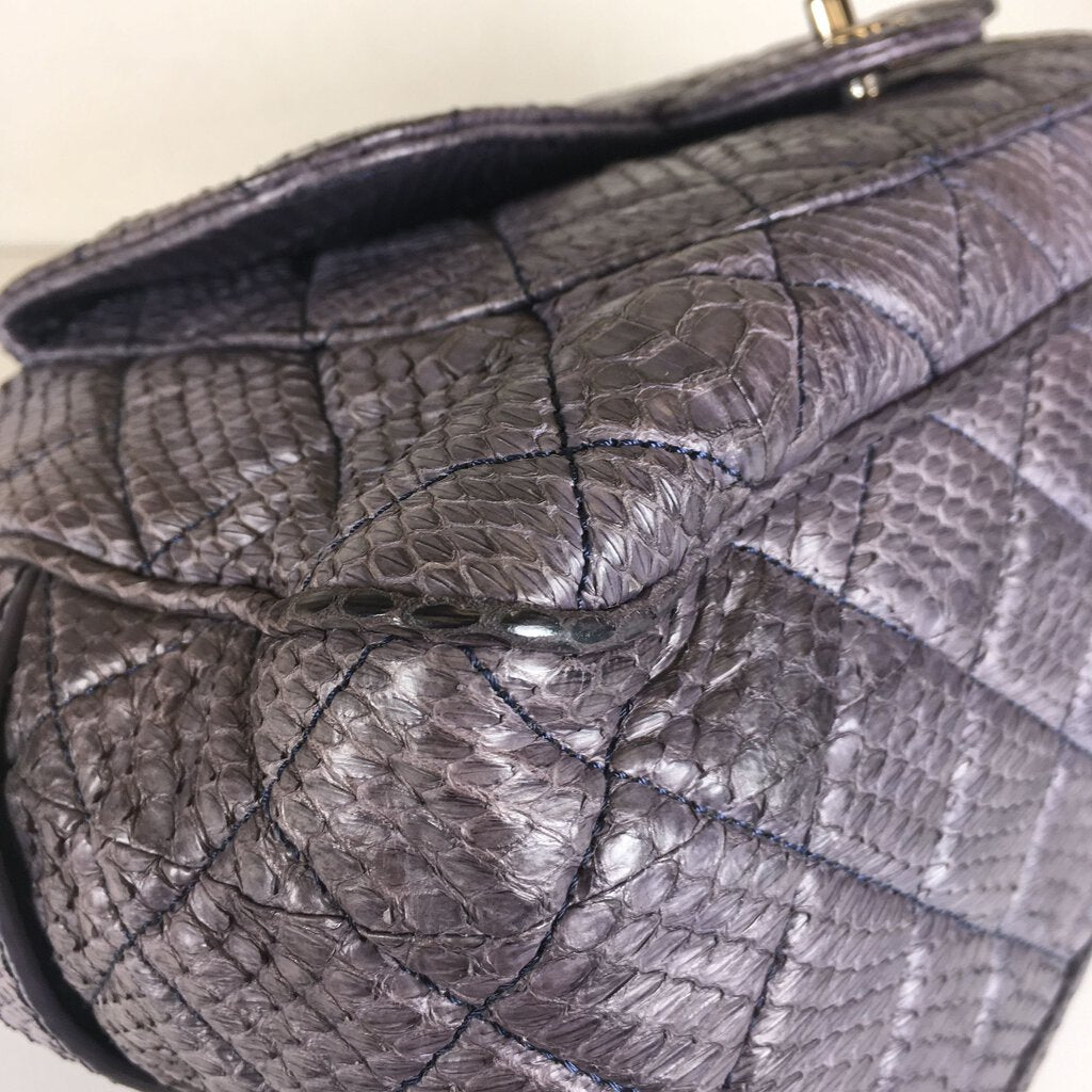 Chanel Bowling Python Bag