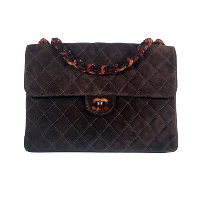 Chanel Vintage Bekko Chain Flap