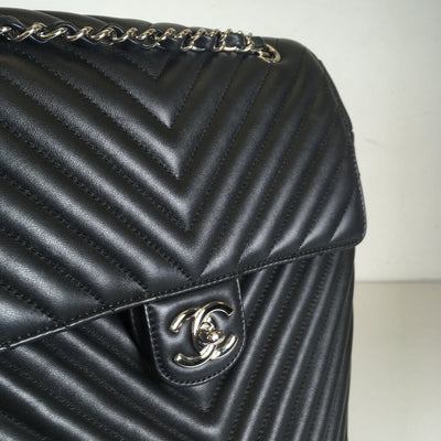 Chanel Chevron Urban Spirit Backpack