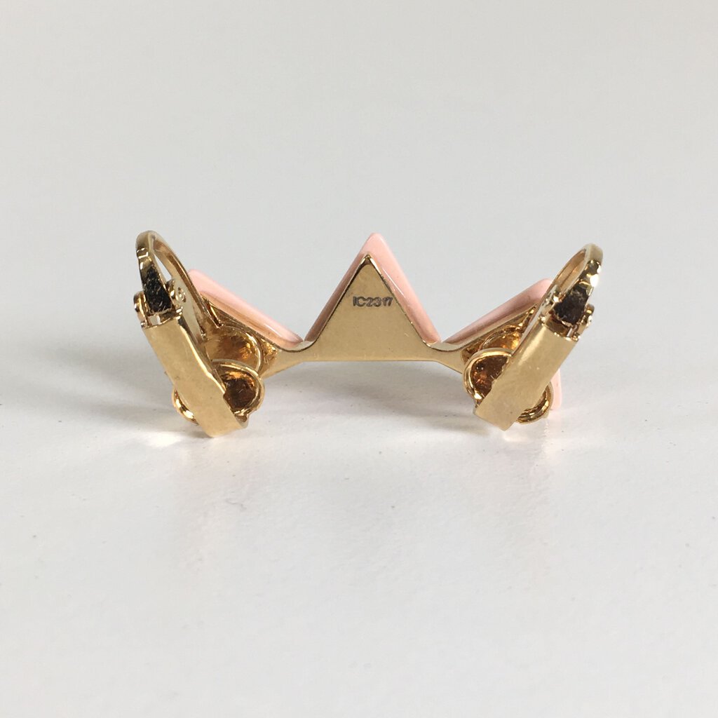 Fendi Rainbow Pyramid Earrings