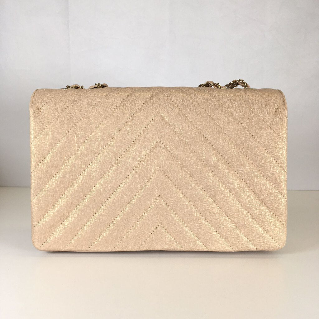 Chanel Chevron Statement Flap