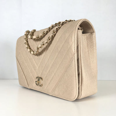 Chanel Chevron Statement Flap