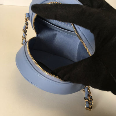 Chanel Round Clutch with Chain