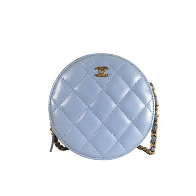 Chanel Round Clutch with Chain