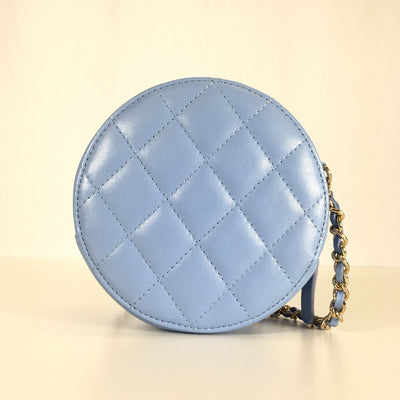 Chanel Round Clutch with Chain