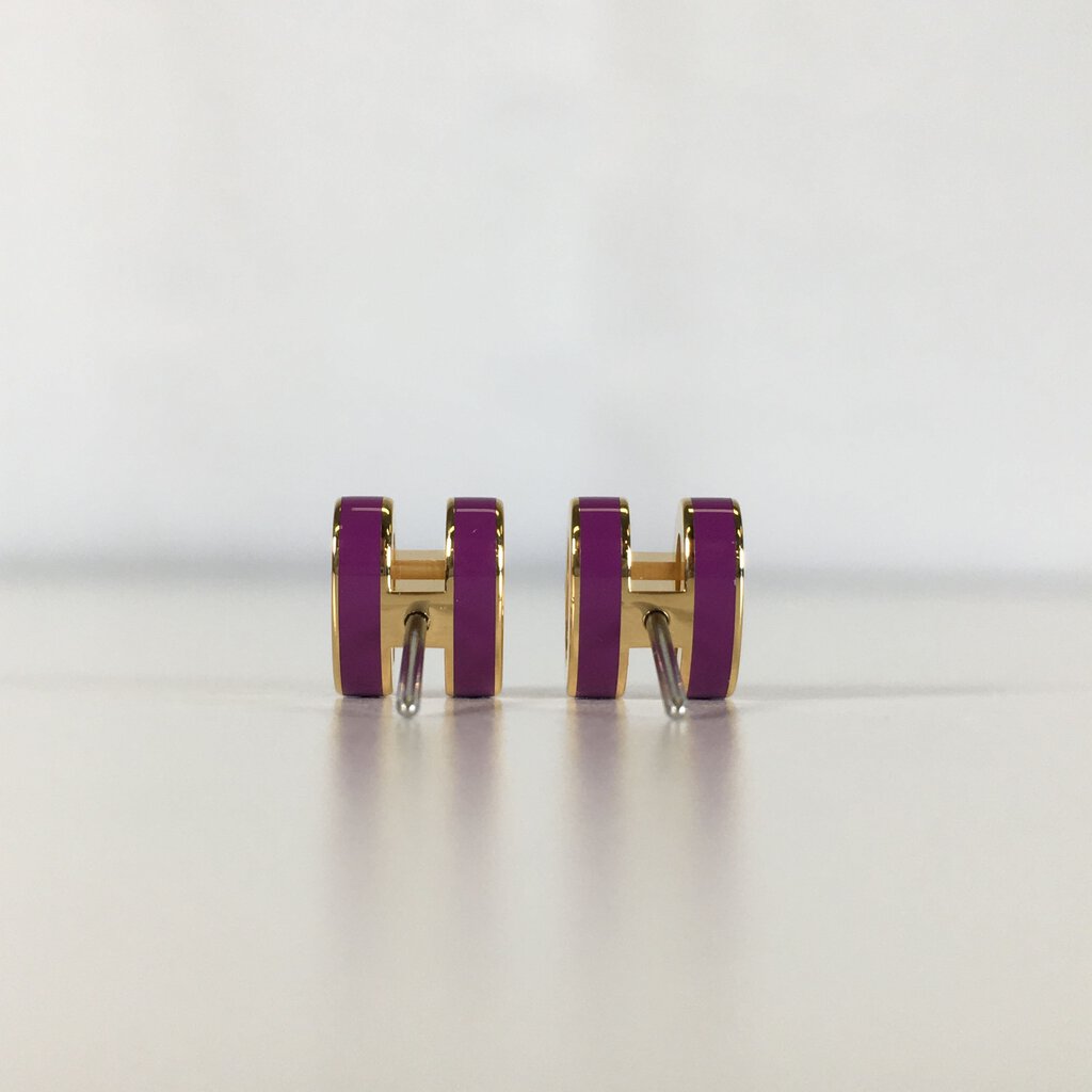 Hermes Mini Pop H Earrings