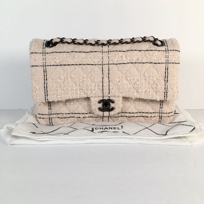 Chanel Flap ML Tweed