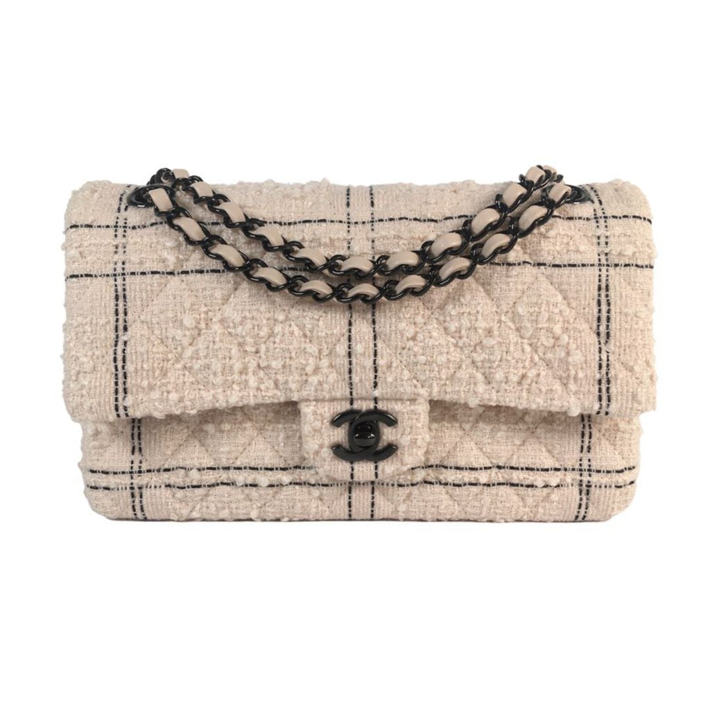 Chanel Flap ML Tweed