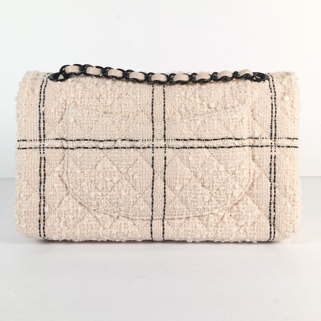 Chanel Flap ML Tweed