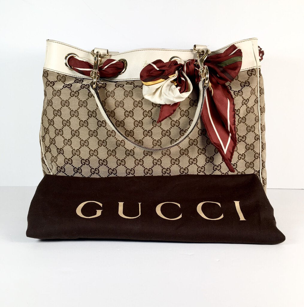 Gucci Positano Scarf Tote