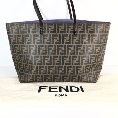 Fendi Zucca Roll Tote