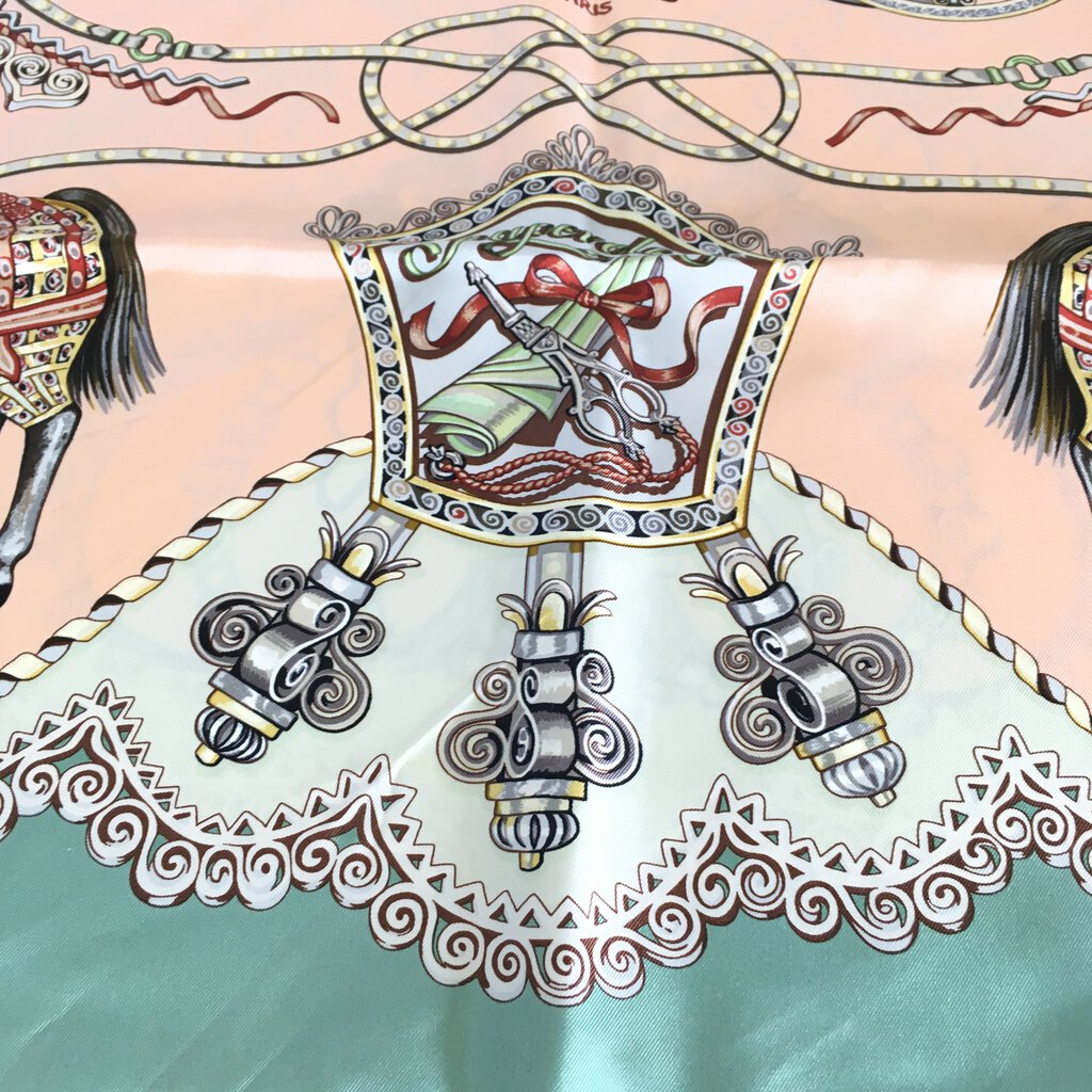 Hermes Silk Scarf