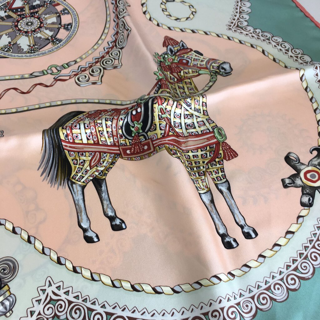 Hermes Silk Scarf