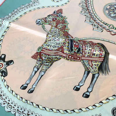 Hermes Silk Scarf