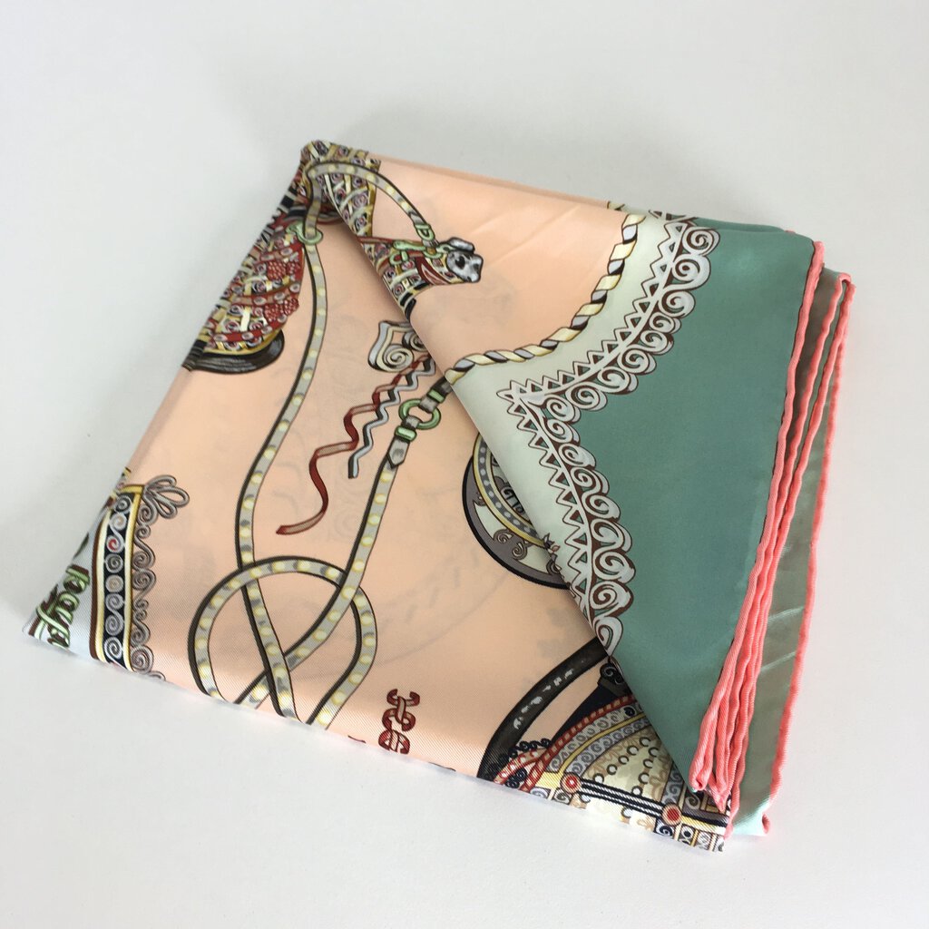 Hermes Silk Scarf