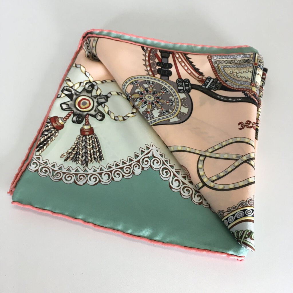 Hermes Silk Scarf