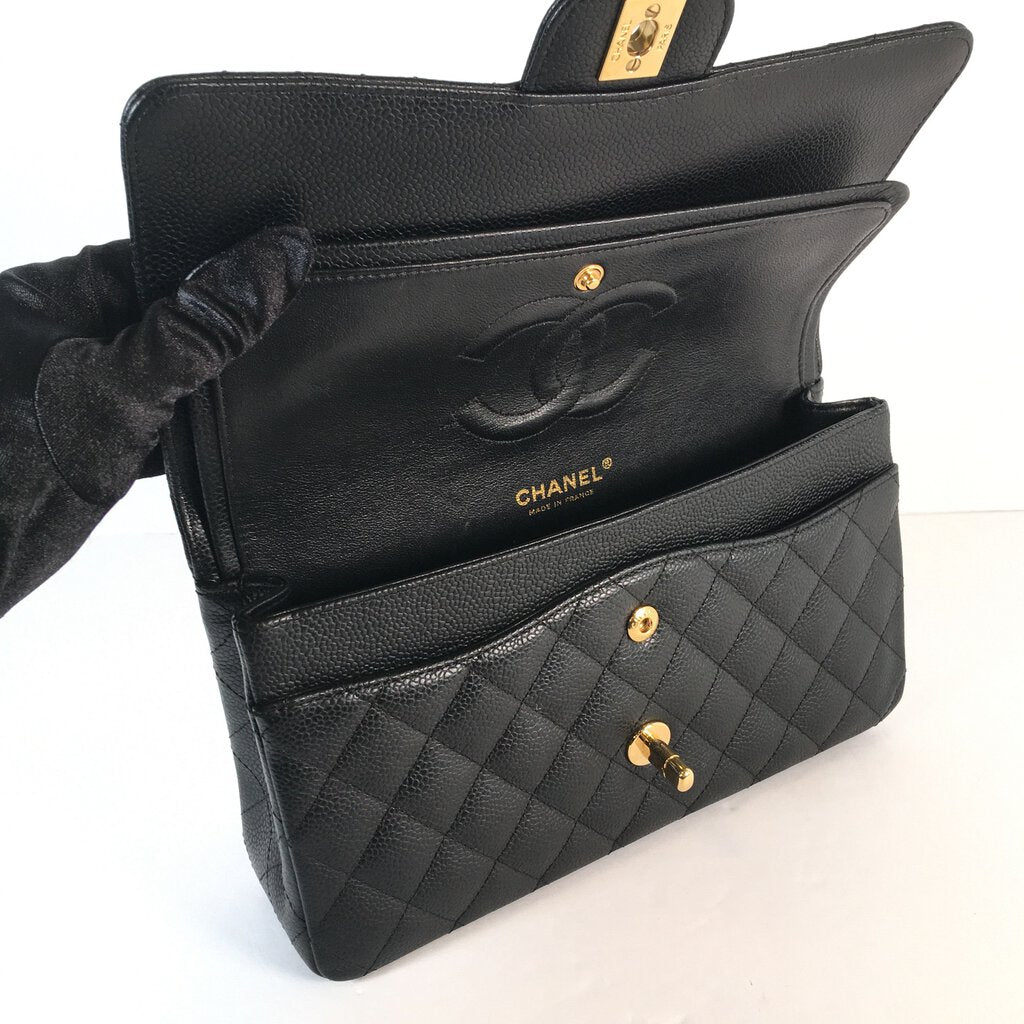 Chanel Flap Black Caviar