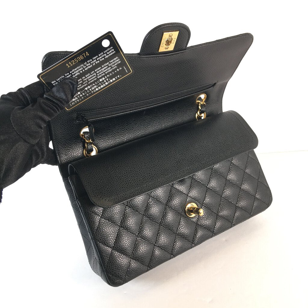 Chanel Flap Black Caviar