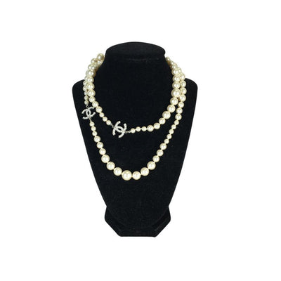 Chanel Long Pearl Necklace