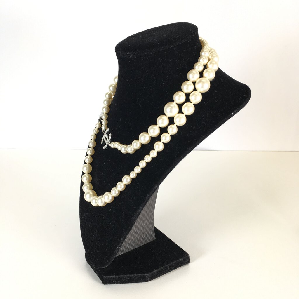 Chanel Long Pearl Necklace