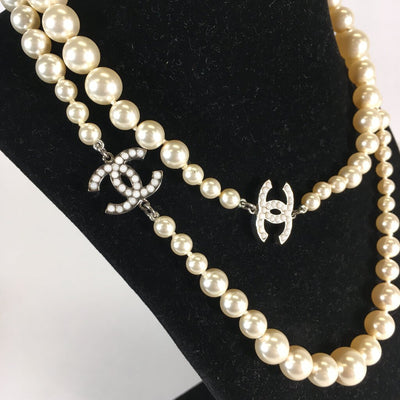 Chanel Long Pearl Necklace