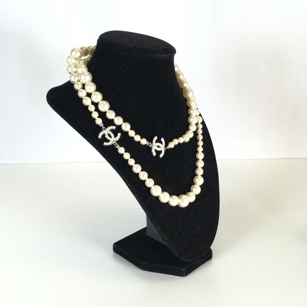 Chanel Long Pearl Necklace