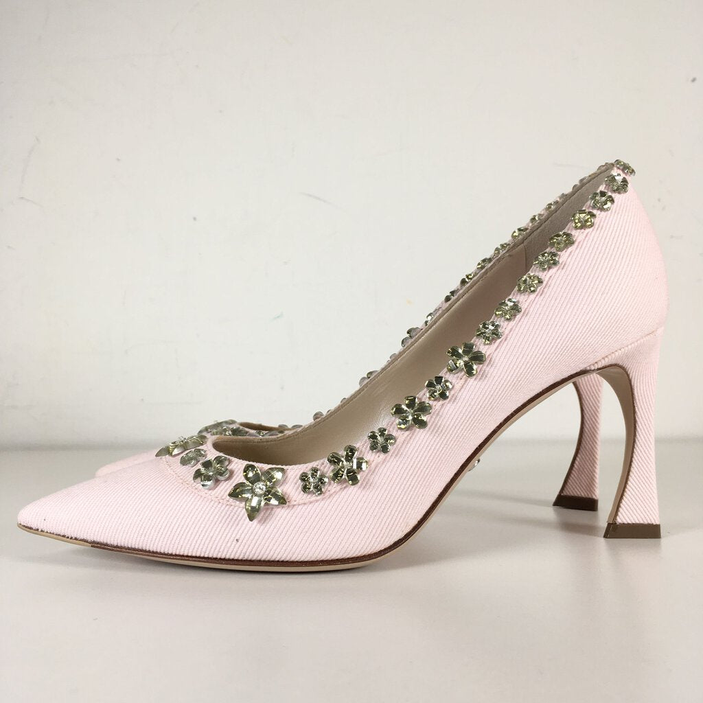 Dior Crystal Garland Pumps 36