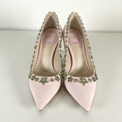 Dior Crystal Garland Pumps 36