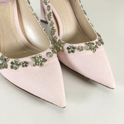 Dior Crystal Garland Pumps 36