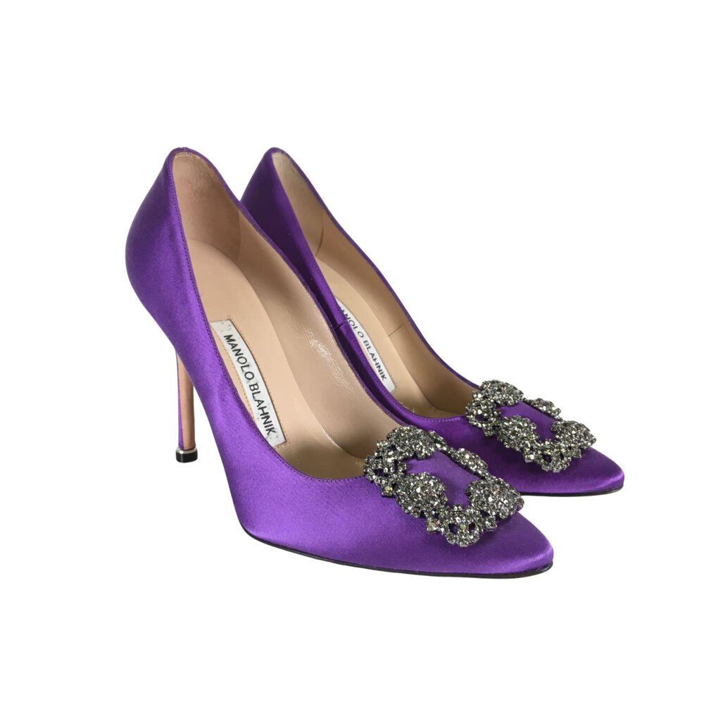 Manolo Blahnik Hangisi Heels 35