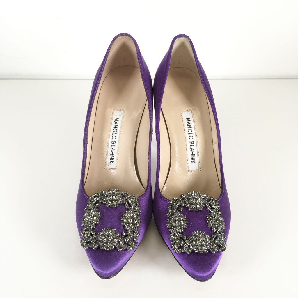 Manolo Blahnik Hangisi Heels 35