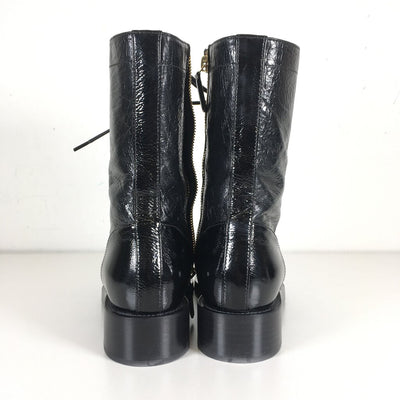 Chanel Combat Boots 37.5