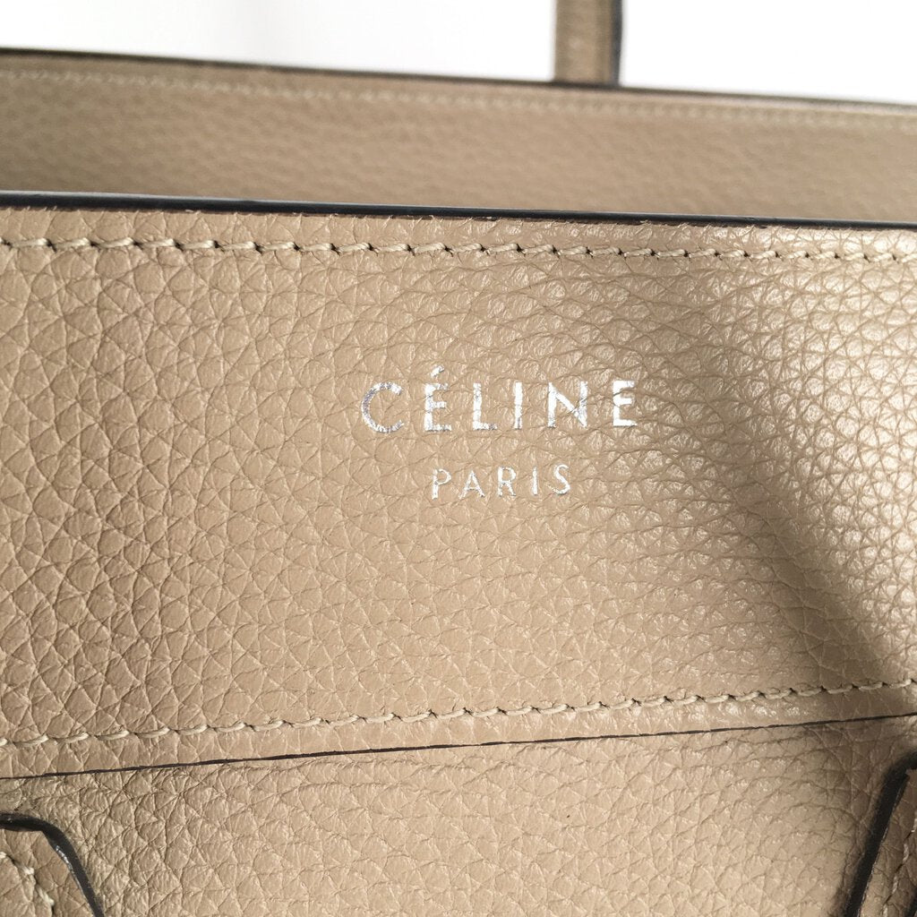 Celine Micro Luggage Tote