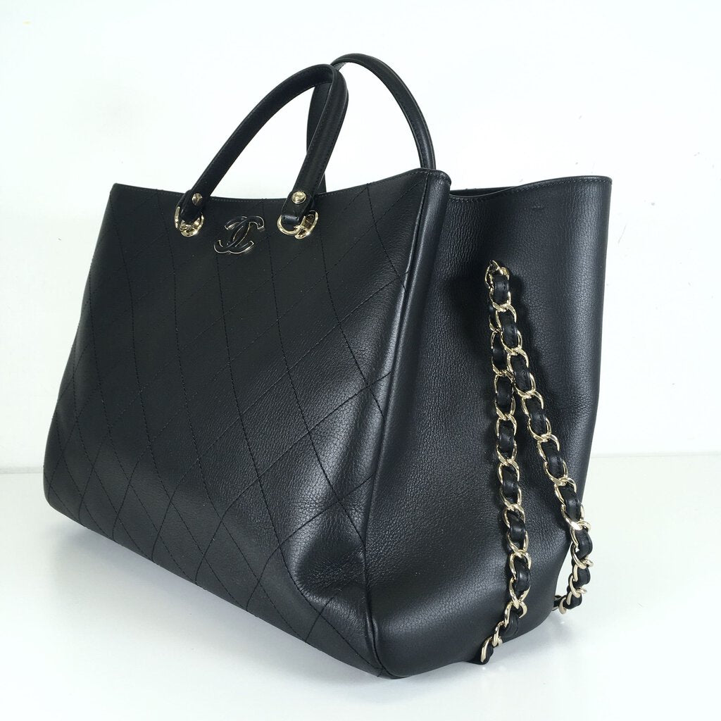 Chanel Bullskin Shopping Tote