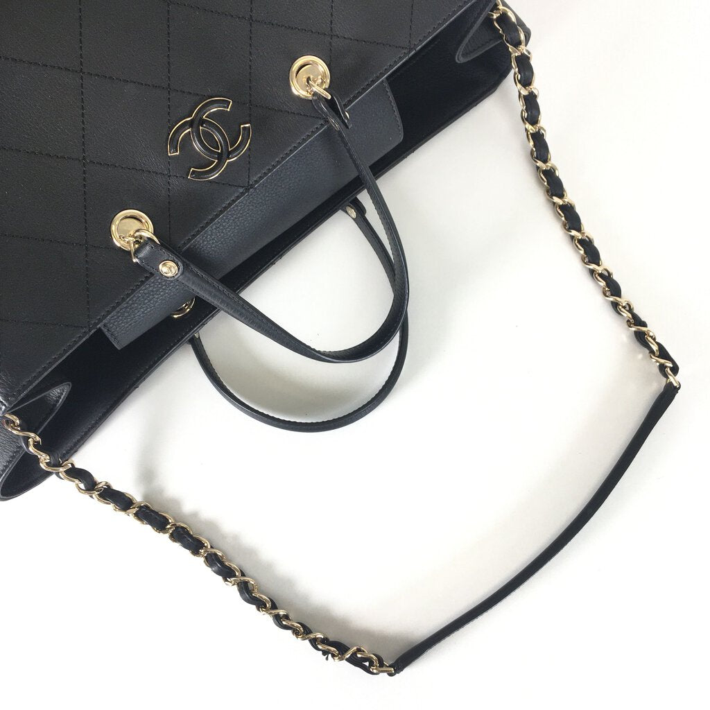 Chanel Bullskin Shopping Tote