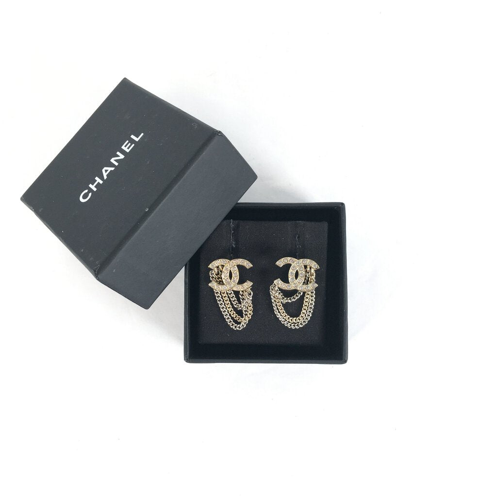 Chanel CC Earrings