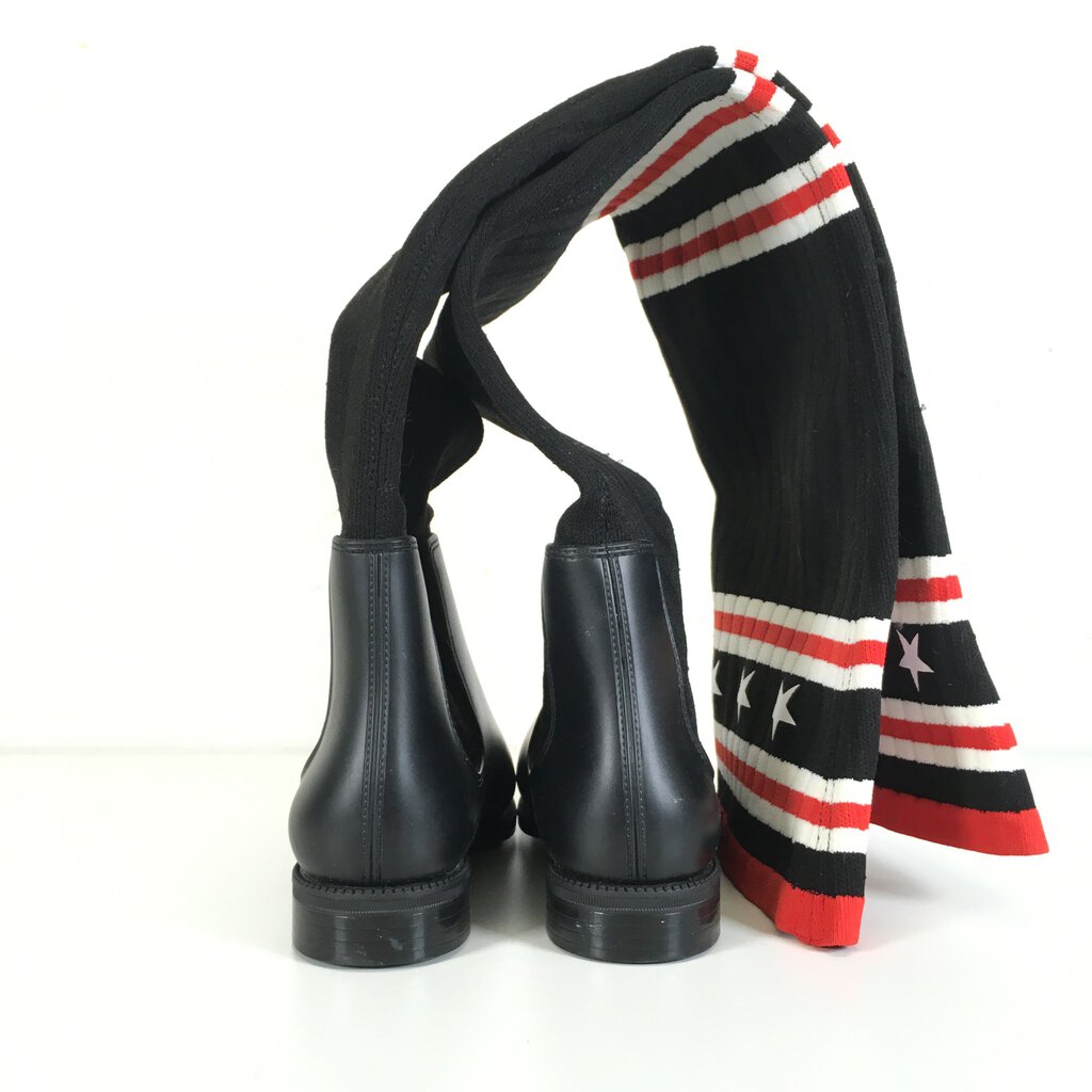 Givenchy Storm Rubber Knit Boots