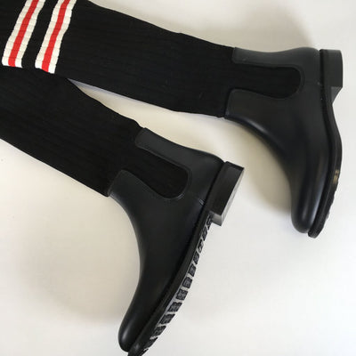 Givenchy Storm Rubber Knit Boots