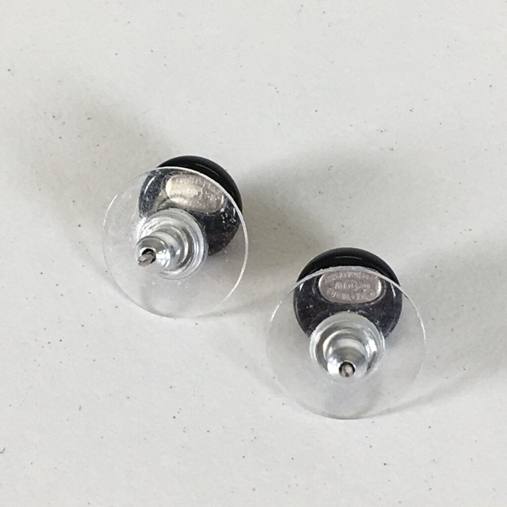 Chanel Logo Round Earstuds