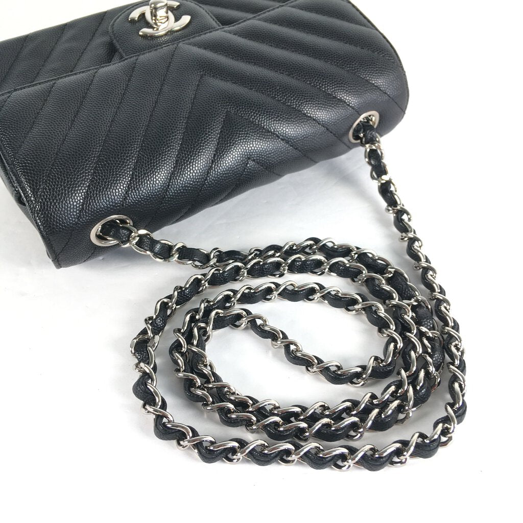 Chanel Chevron Mini Rectangle