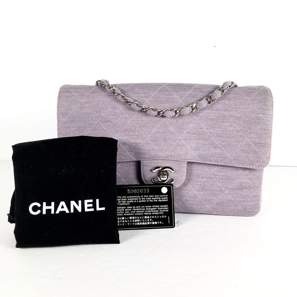 Chanel Vintage Jersey ML Flap