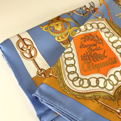 Hermes Silk Scarf