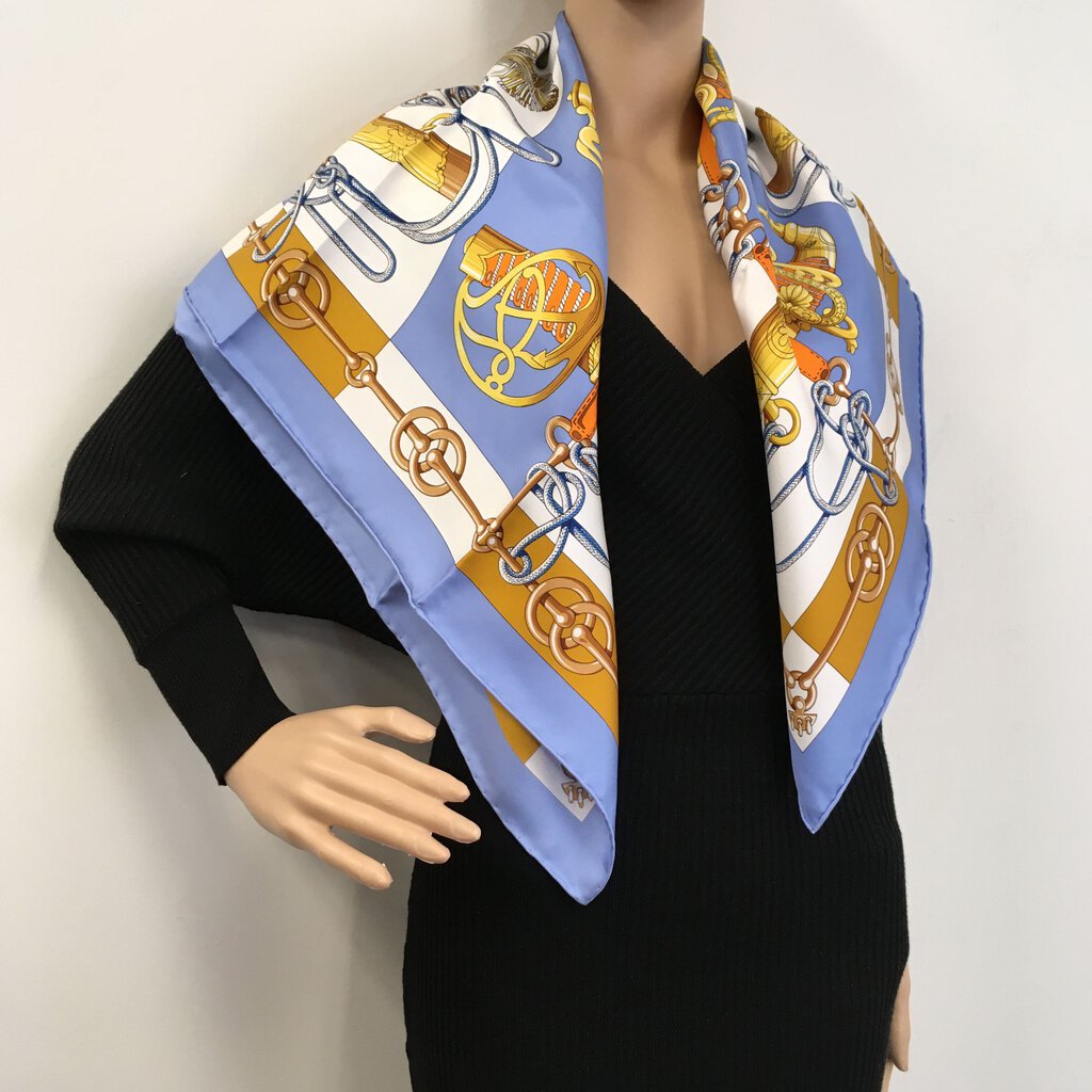 Hermes Silk Scarf