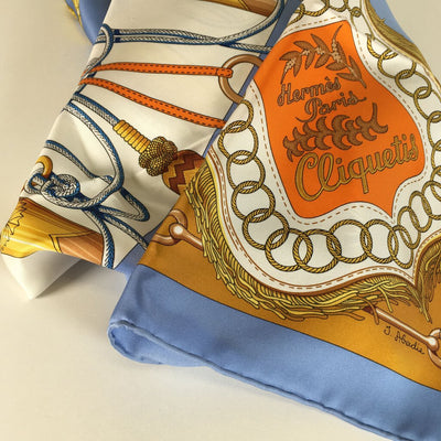 Hermes Silk Scarf