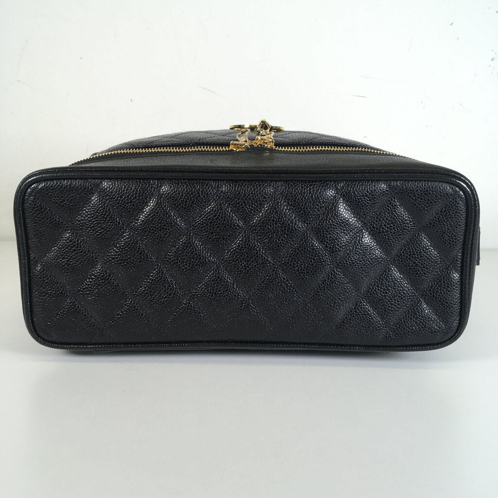 Chanel Vintage Vanity Train Case Shoulder Bag