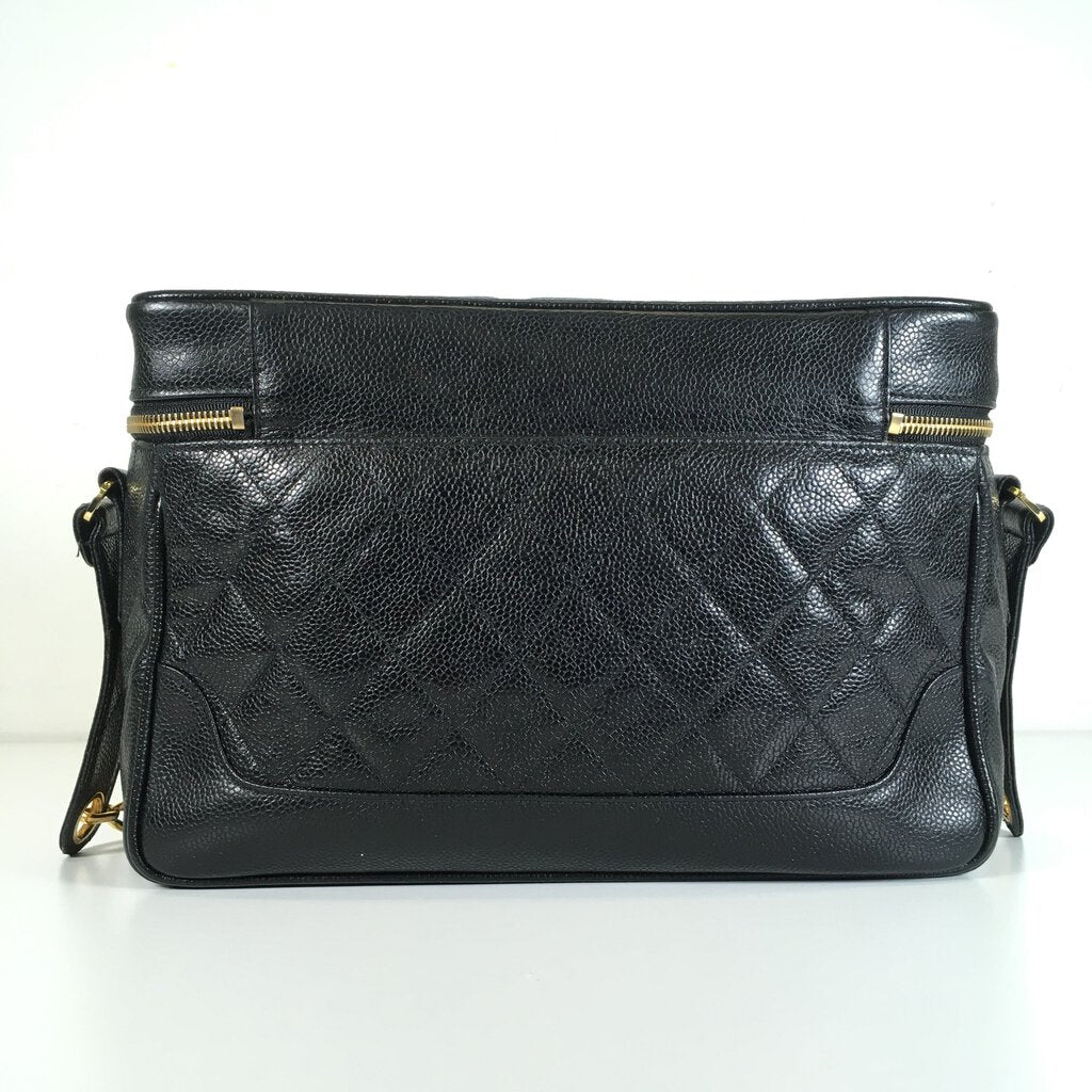 Chanel Vintage Vanity Train Case Shoulder Bag