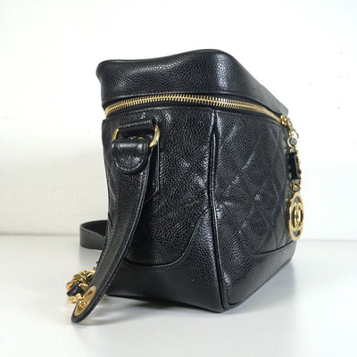 Chanel Vintage Vanity Train Case Shoulder Bag